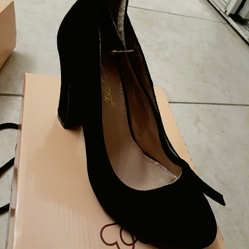 Black heels